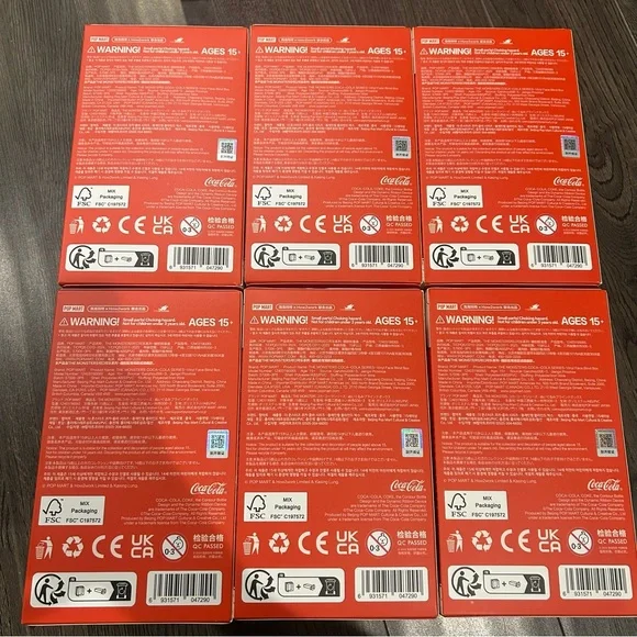 Pop Mart Labubu Coca-Cola The Monsters Vinyl Face Blind Box not opened Brand New - Picture 14 of 16